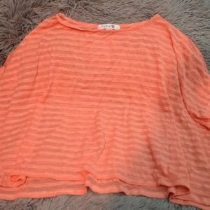Orange Crop Top